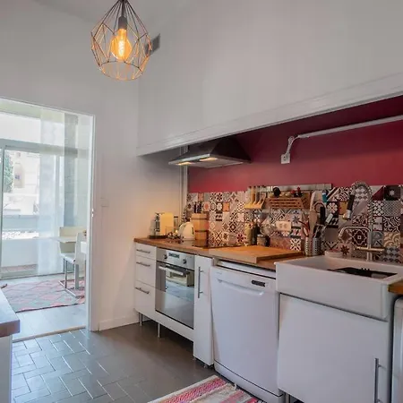 Le Vintage, Beau T3, Clim, Terrasse, Centre Appartement *