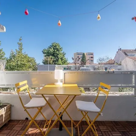 Appartement Le Vintage, Beau T3, Clim, Terrasse, Centre