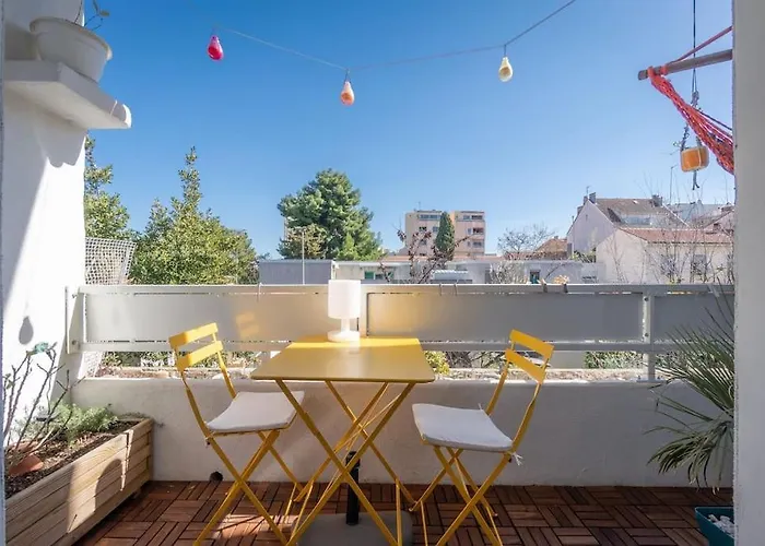 Apartmán Le Vintage, Beau T3, Clim, Terrasse, Centre